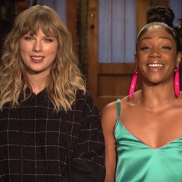 NEWS: Taylor Swift and Tiffany Haddish Rock Out in 'Saturday Night Live' Promo -- Watch
