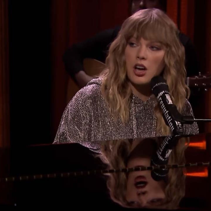 Taylor Swift Makes a Surprise 'Tonight Show' Appearance to Welcome Back an Emotional Jimmy Fallon
