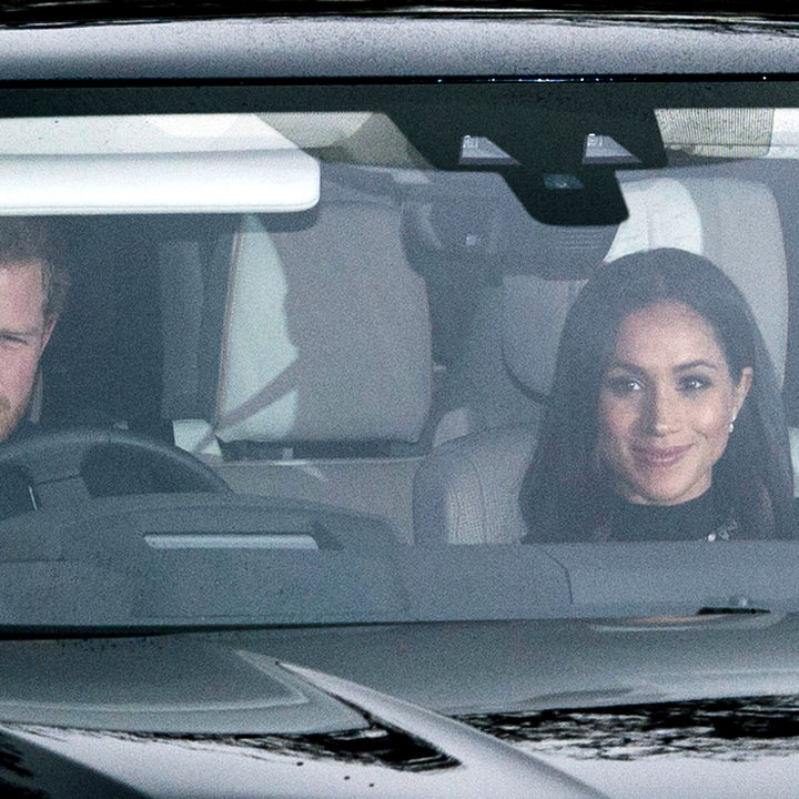 Prince Harry and Meghan Markle Join Prince William and Kate Middleton for Christmas Lunch with the Queen: Pics