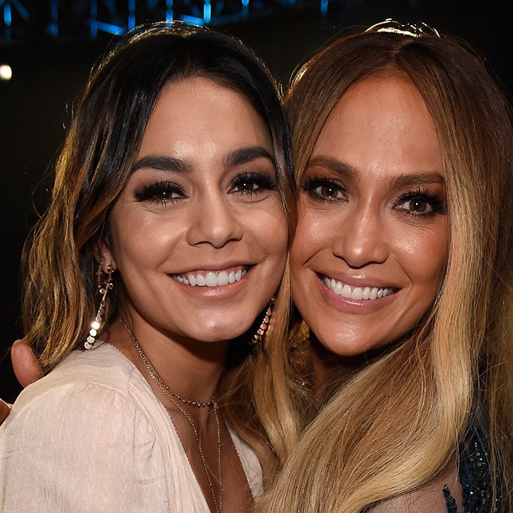 Jennifer Lopez Has Major Girl Time With BFF Leah Remini and Vanessa Hudgens on Set of 'Second Act'