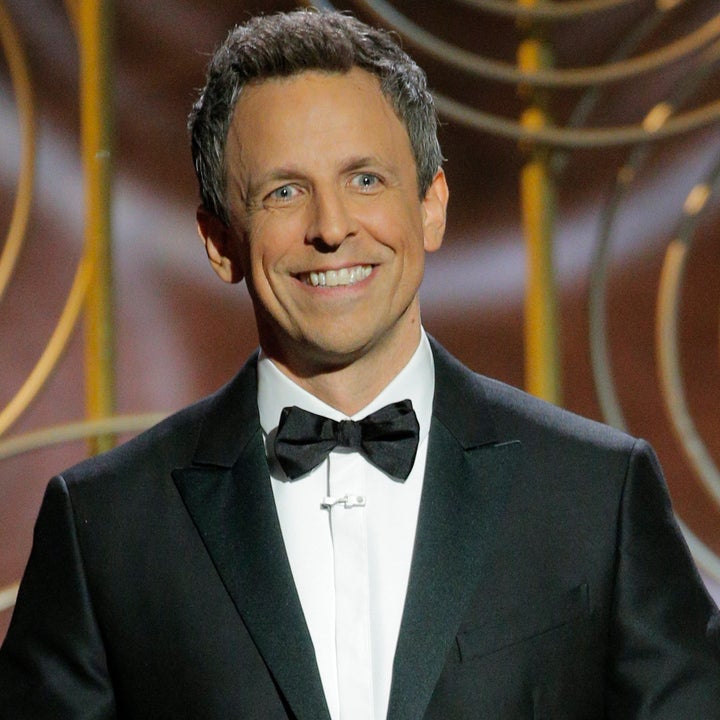 Seth Meyers' Golden Globe Monologue Highlights 'Time's Up,' Delivers Biting Jokes About Sexual Harassment