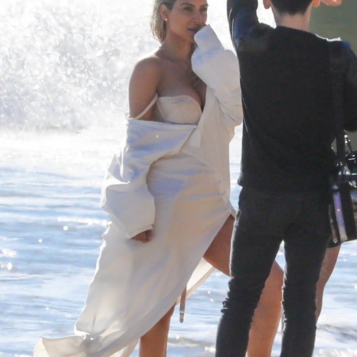 Kim Kardashian Rocks See-Through Dress for Very Revealing Malibu Beach Photoshoot -- Pics! | Entertainment Tonight Kim Kardashian Rocks See-Through Dress for Very Revealing Malibu Beach Photoshoot -- Pics! | Entertainment Tonight