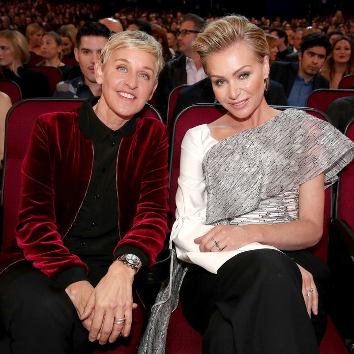Ellen DeGeneres Posts Rare Photo of Kiss With Portia de Rossi to Celebrate Her Wife's Birthday