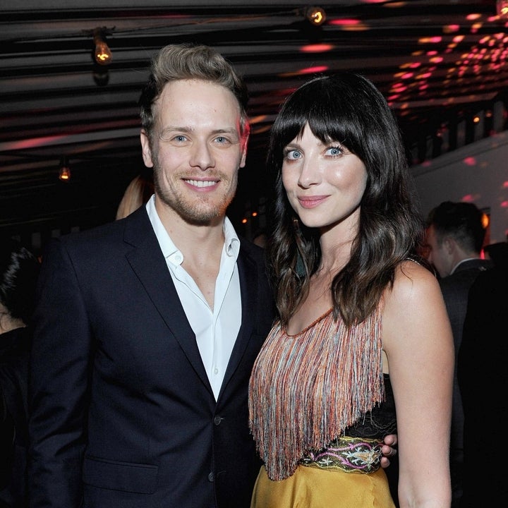 'Outlander' Stars Sam Heughan and Caitriona Balfe Party Together Ahead of Golden Globes