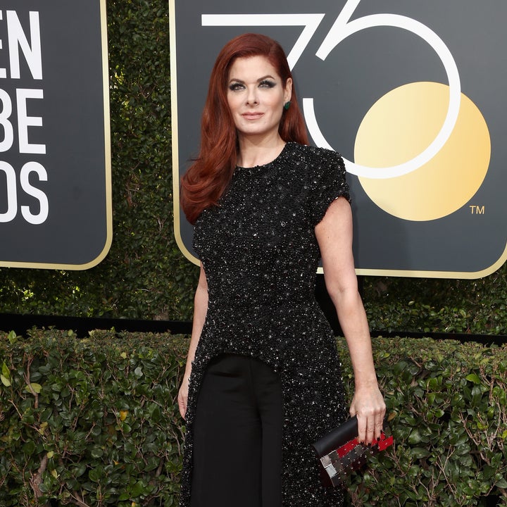 Debra Messing Opens Up About Wearing Black to the Golden Globes: 'Change Is Here' (Exclusive)