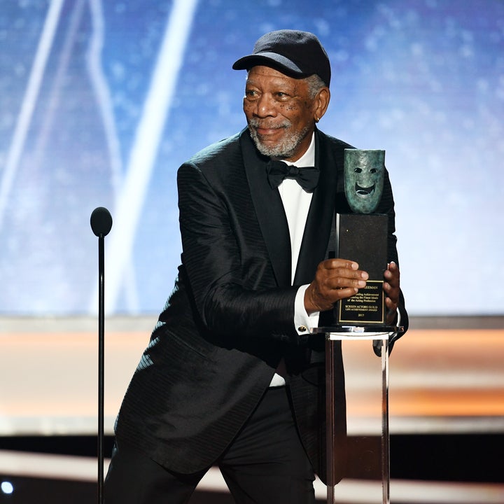Morgan Freeman Honored With Life Achievement Award at 2018 SAG Awards