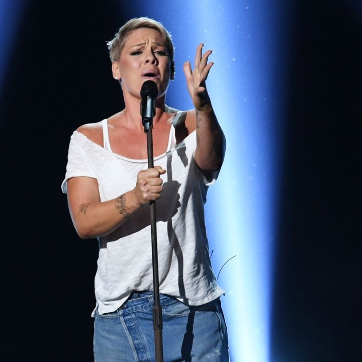 Pink Delivers Powerhouse Performance of 'Wild Hearts Can't Be Broken' at 2018 GRAMMYs