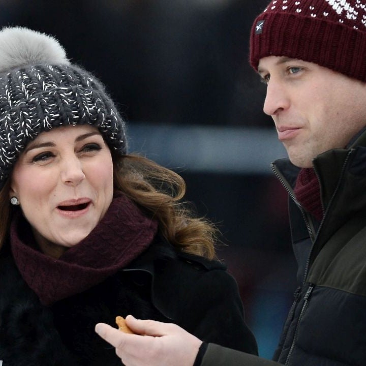 Pregnant Kate Middleton and Prince William Kick Off Royal Tour of Sweden and Norway With Ice Hockey