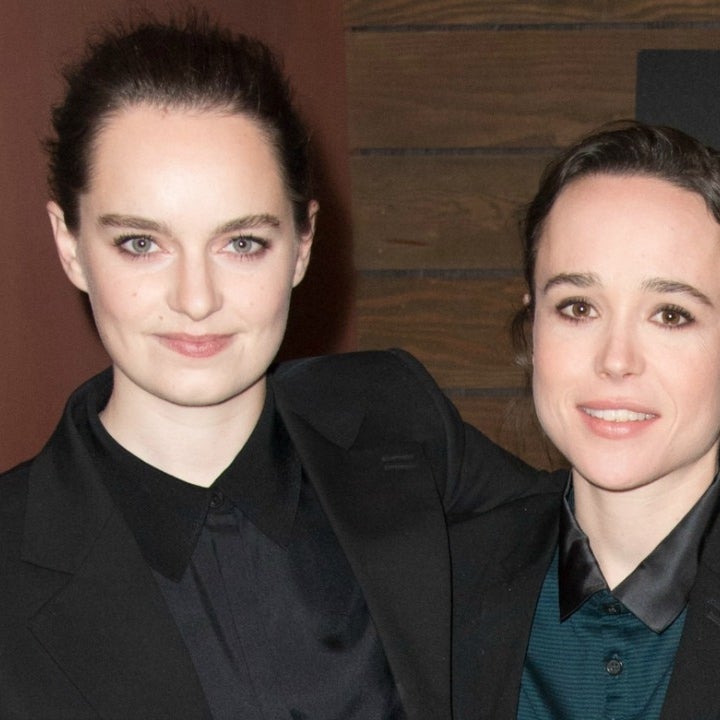 Ellen Page and Wife Emma Portner Share Sweet Kiss at Movie Premiere