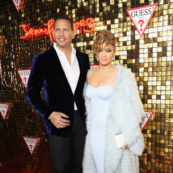 Jennifer Lopez and Alex Rodriguez Cuddle With Their Kids After Taco Night: Pics!