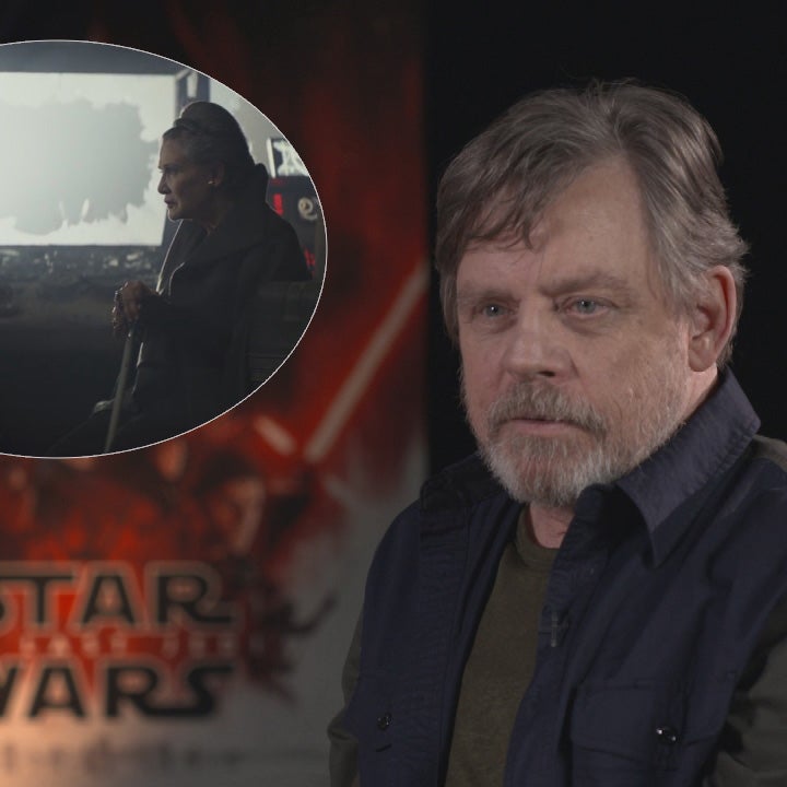 EXCLUSIVE: Mark Hamill 'Can't Watch' Luke's Goodbye to Carrie Fisher's Leia in 'Star Wars: The Last Jedi'