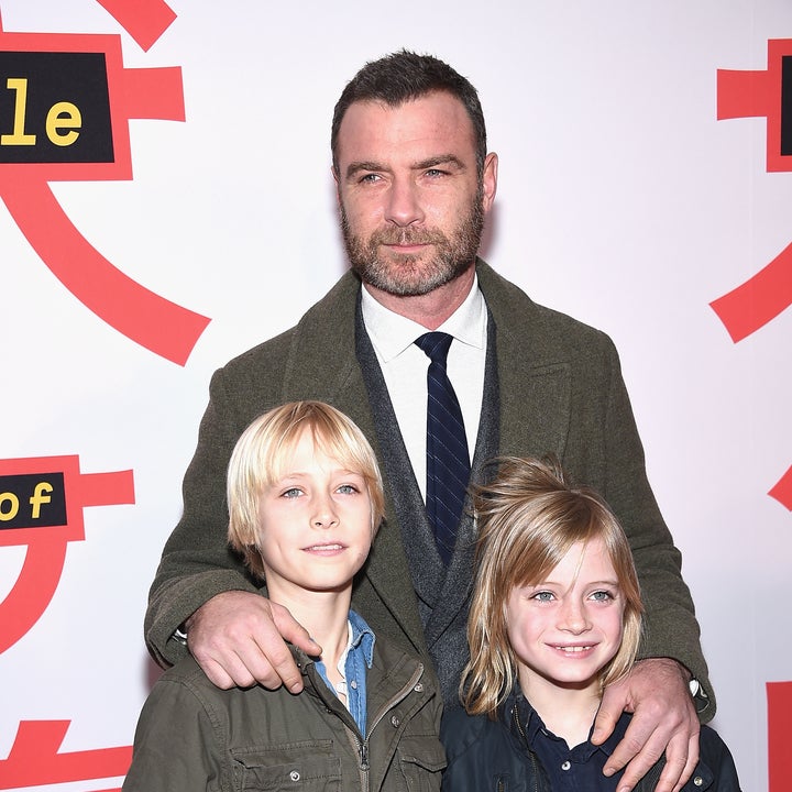 Liev Schreiber's Kids Talk Getting Into Acting While Joining Dad on Red Carpet (Exclusive)