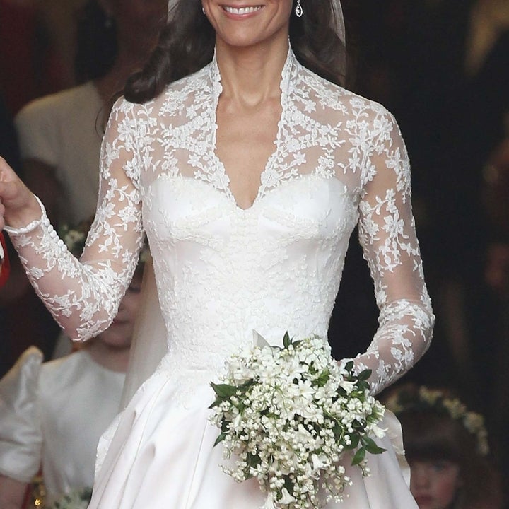 Meghan Markle, Kate Middleton and Princess Diana: What All Their Royal  Wedding Looks Have in Common | Entertainment Tonight