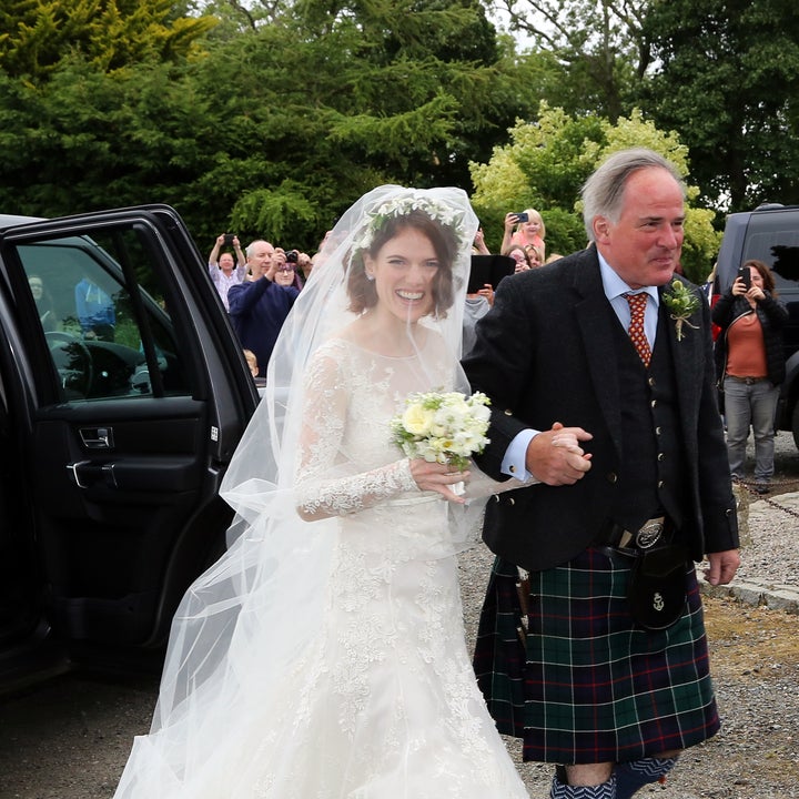 rose leslie wedding dress designer Rose Leslie Wears Elie Saab to Wed Game of Thrones Co-Star Kit Harington