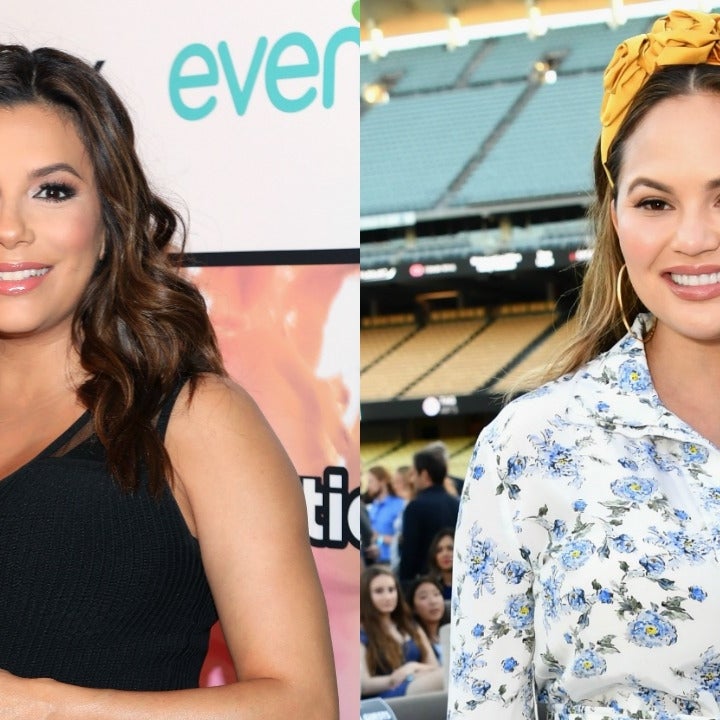 Chrissy Teigen Hilariously Apologizes for Her Dad's Comments About Eva Longoria's Makeup-Free Selfie