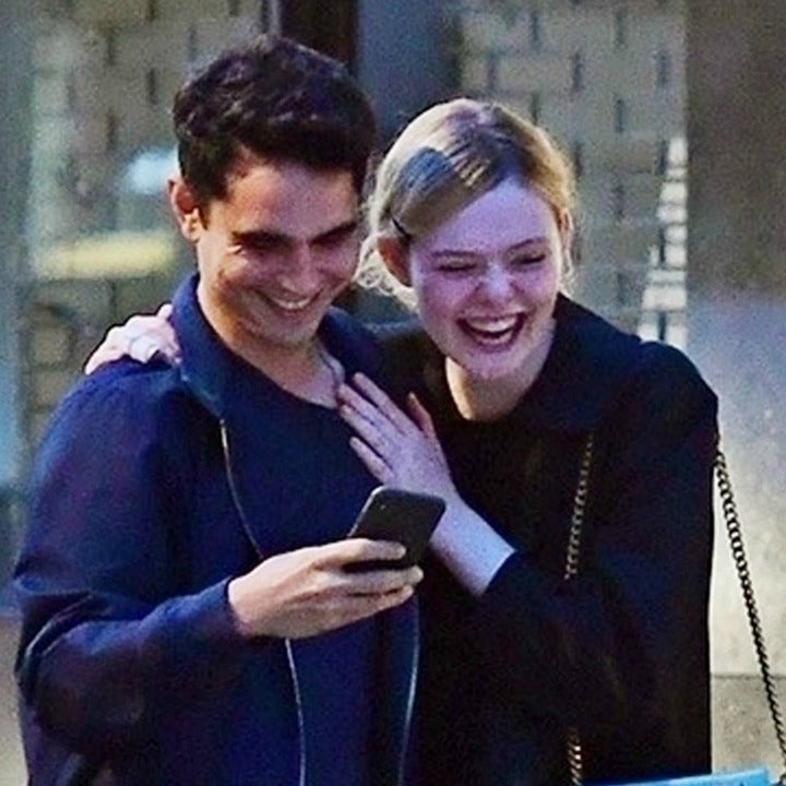 Elle Fanning and 'Handmaid's Tale' Star Max Minghella Cuddle Up in London