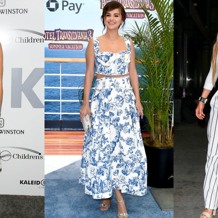 sachin and babi light blue dress Fashion Flashback: Miranda Kerr's Best Gowns & Dresses for her 40th  Birthday! main image 0