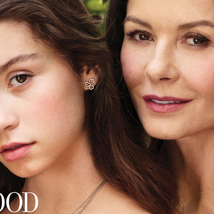 Catherine Zeta-Jones' Daughter Carys Poses With Lookalike Mom, Talks 'Douglas Dynasty'