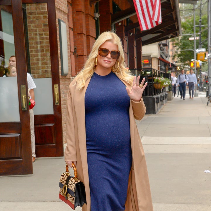 jessica simpson a line maternity dress Dresses Her Baby Bump for Every Occasion -- Peek Her Style! Colour:Black cf-size-14 Anewsta Floral Placement Ditsy You cant pass up