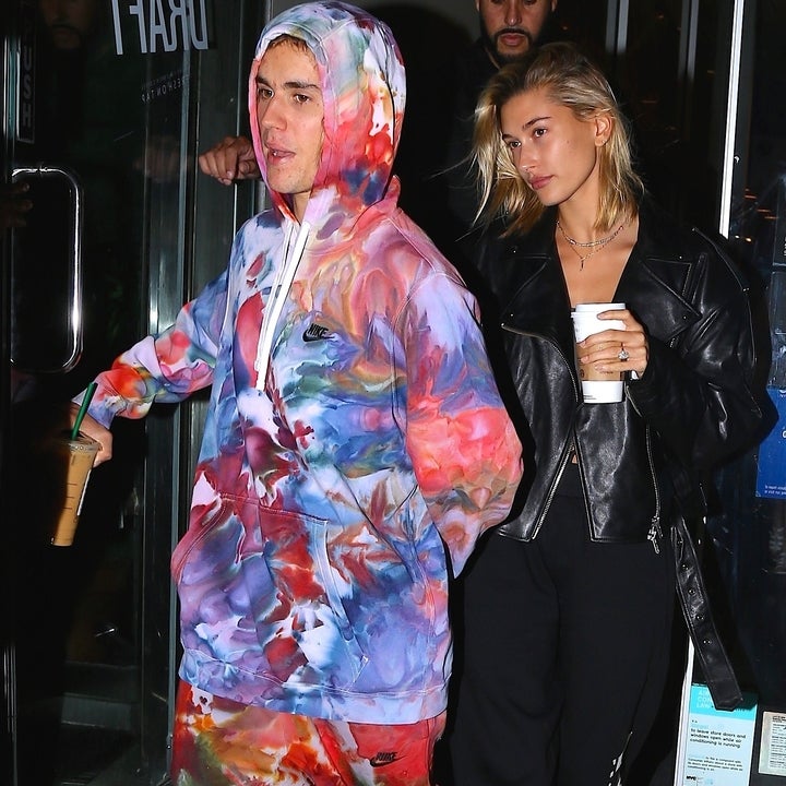 Justin Bieber and Hailey Baldwin Grab Coffee Before Heading to Airport