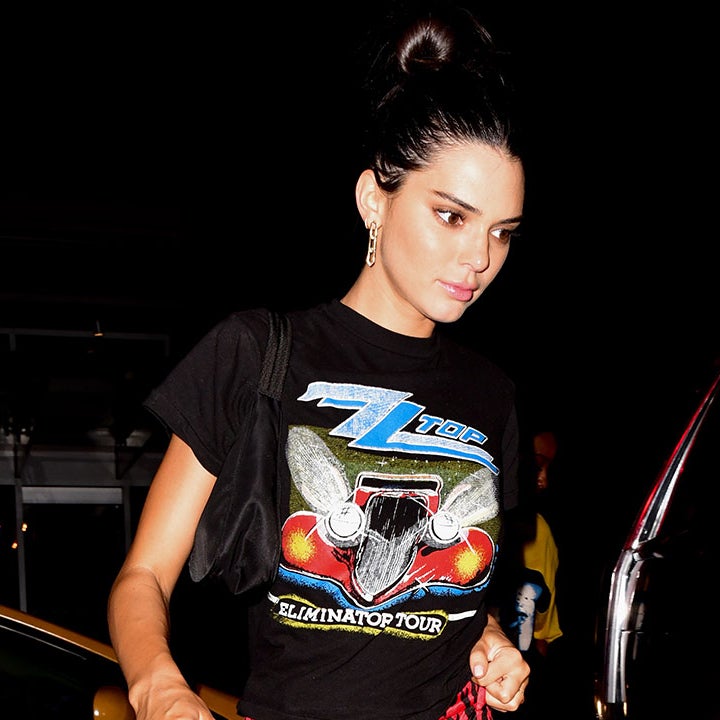 Kendall Jenner Just Wore Leopard Pants in the Most Rock 'n' Roll Way