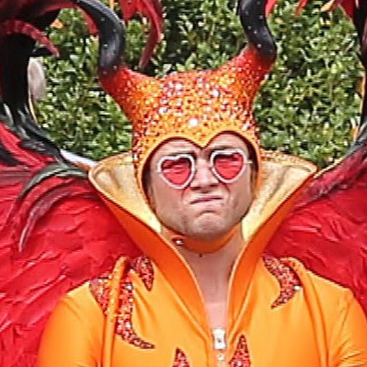 Taron Egerton Talks Crazy Costumes in New Elton John Biopic, 'Rocketman' (Exclusive)