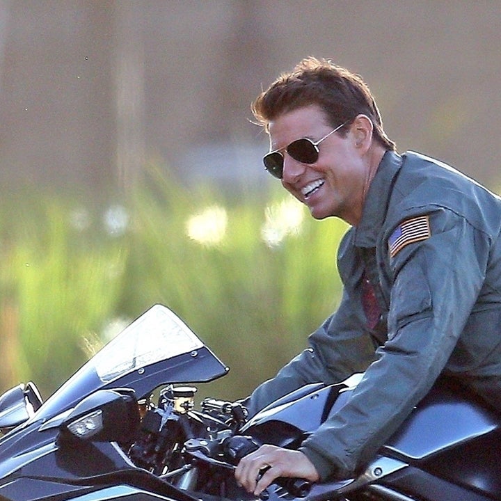 Tom Cruise Feels the Need for Speed on Set of 'Top Gun' Sequel -- See the Pic!