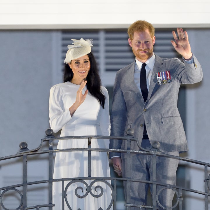 Prince Harry and Meghan Markle Honor Queen Elizabeth II and Prince Philip With Balcony Photo
