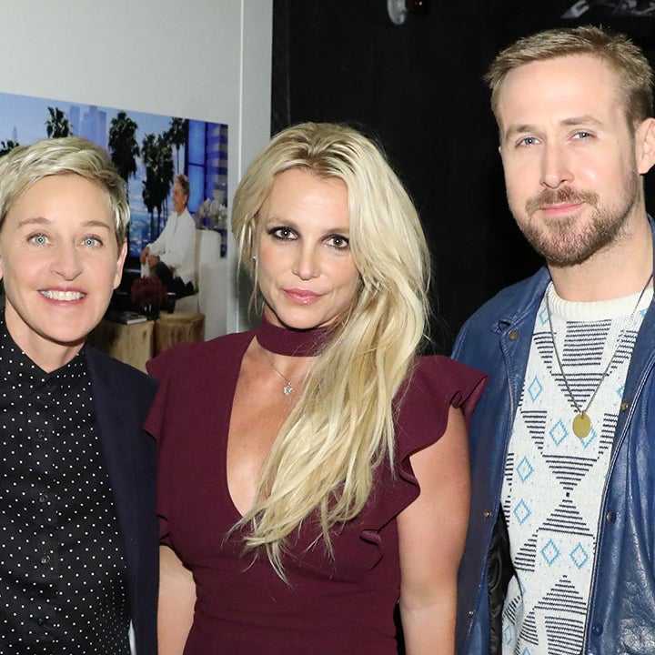 Britney Spears and Ryan Gosling Have a 'Mickey Mouse Club' Reunion on 'Ellen'!