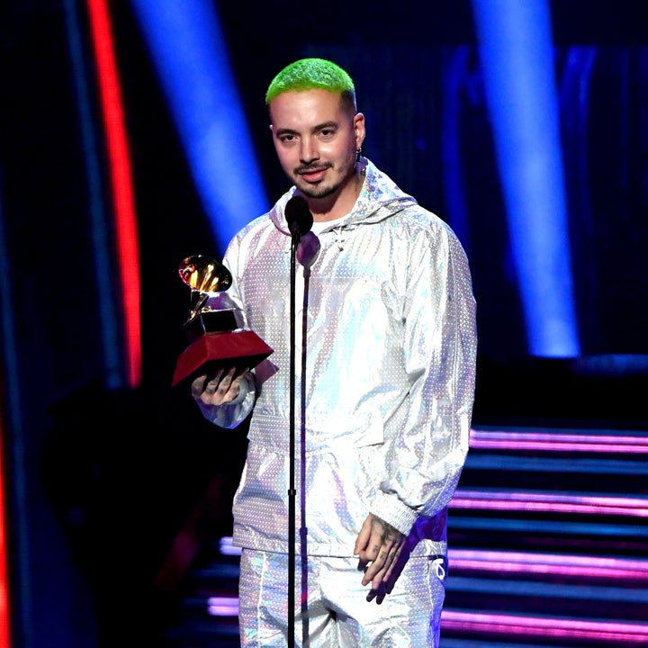 J Balvin Says 'It's Time to Create New Legends' in Moving Latin GRAMMYs Acceptance Speech