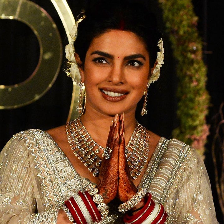 Priyanka Chopra's Red Dior Dress for Indian Wedding Reception Is Absolutely Stunning -- See the New Pics | Entertainment Tonight Priyanka Chopra's Red Dior Dress for Indian Wedding Reception Is Absolutely Stunning -- See the New Pics | Entertainment Tonight