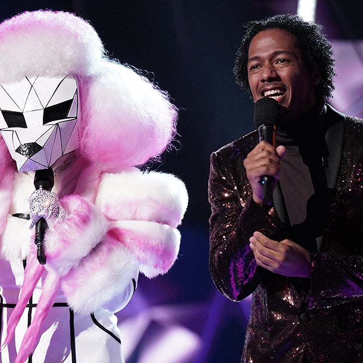 nicole scherzinger pink dress masked singer NICOLE SCHERZINGER
