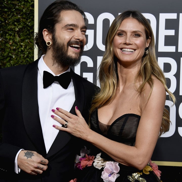 Heidi Klum Is Radiant With Fiance Tom Kaulitz at the 2019 Golden Globes