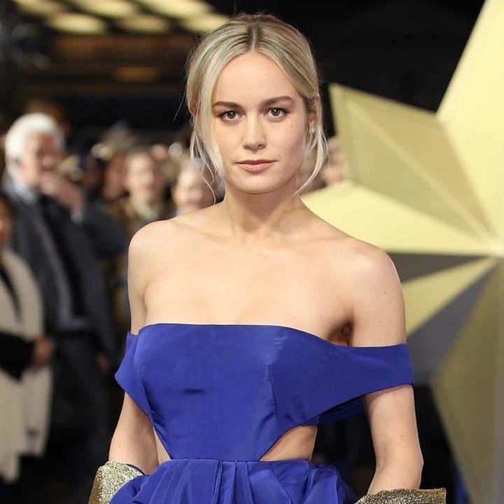 Brie Larson Wears Fabulous Blue Valentino Gown at 'Captain Marvel' London Premiere