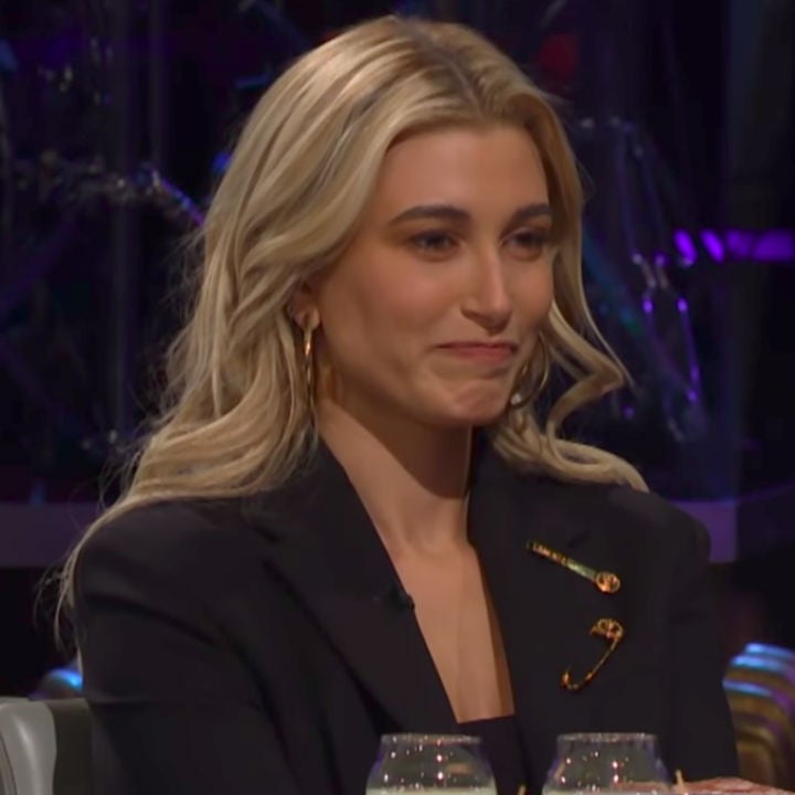 Hailey Baldwin Bails on Rating Justin Bieber's Looks and Instead Eats Meat Jelly