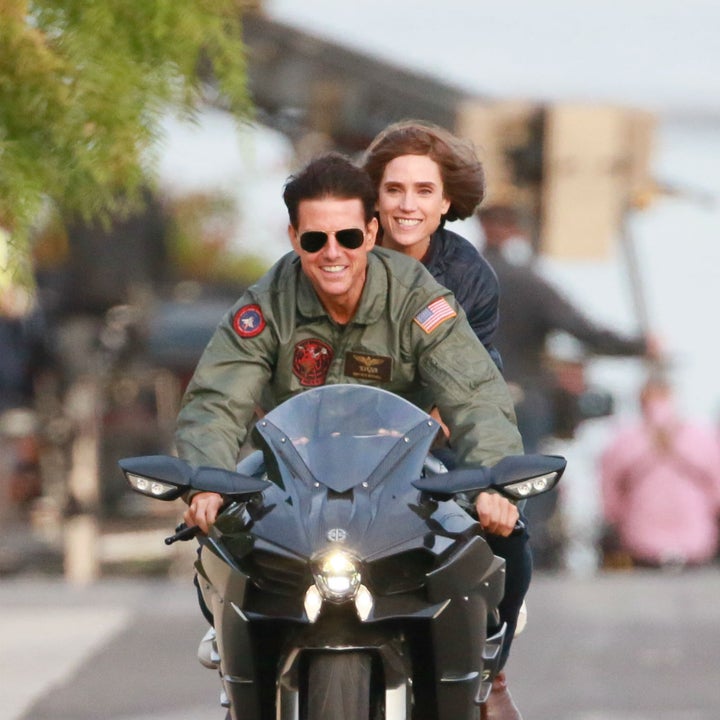 Jennifer Connelly Dishes on 'Top Gun' Motorcycle Scene With Tom Cruise