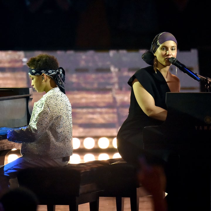 2019  iHeartRadio Music Awards: Alicia Keys and Son Egypt Steal the Show With Their Epic Duet