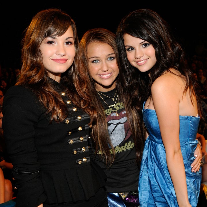 Selena Gomez & Demi Lovato Reply to Miley Cyrus' 'Iconic' Throwback Video