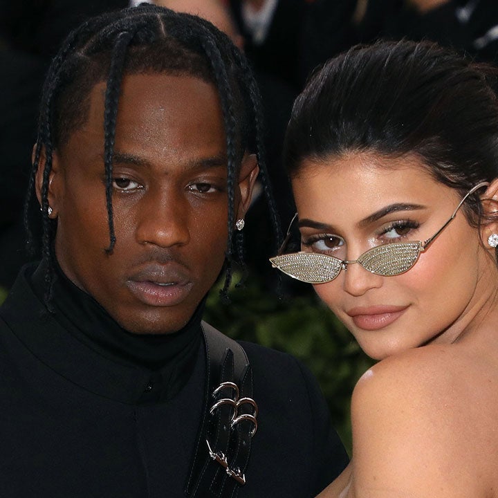 Travis Scott and Kylie Jenner Get Tattoos at Rapper's Extravagant 28th Birthday Party