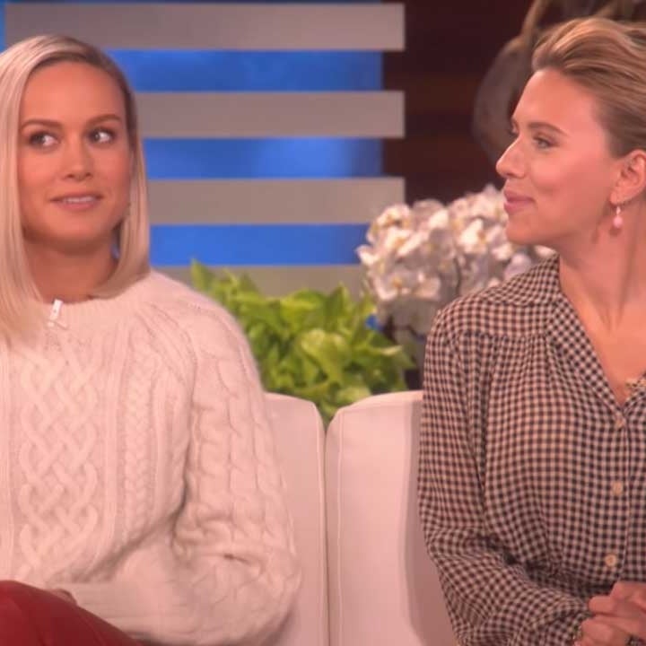 Brie Larson Hilariously Forgets How She and Scarlett Johansson First Met