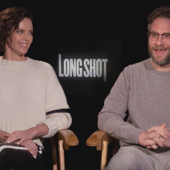 EXCLUSIVE: Seth Rogen Jokes He Waited '7 Years' to Star Alongside Charlize Theron