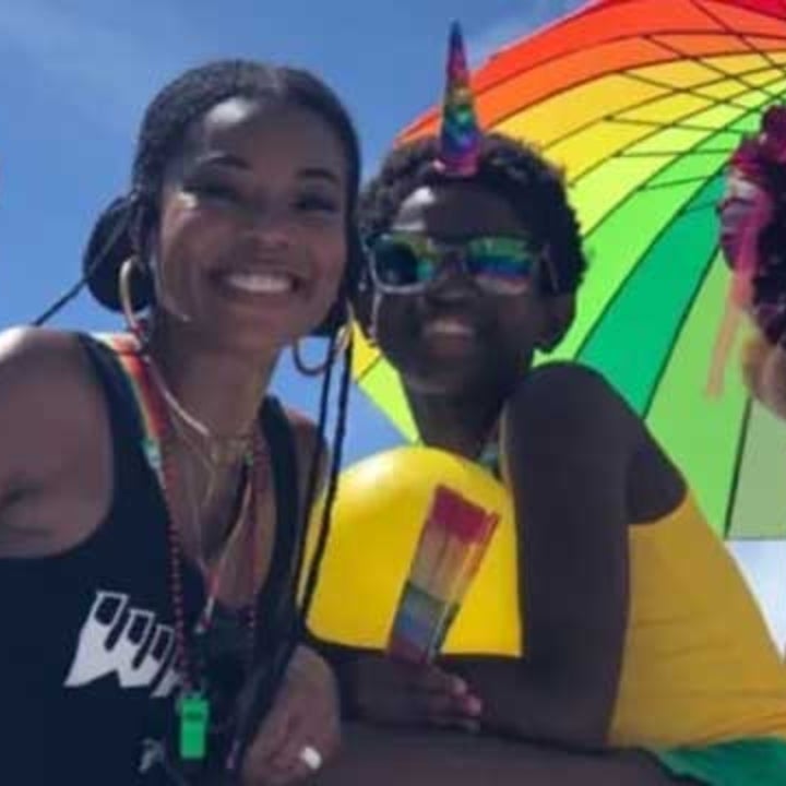 Gabrielle Union and Dwyane Wade Support His 11-Year-Old Son Zion at Pride Festival
