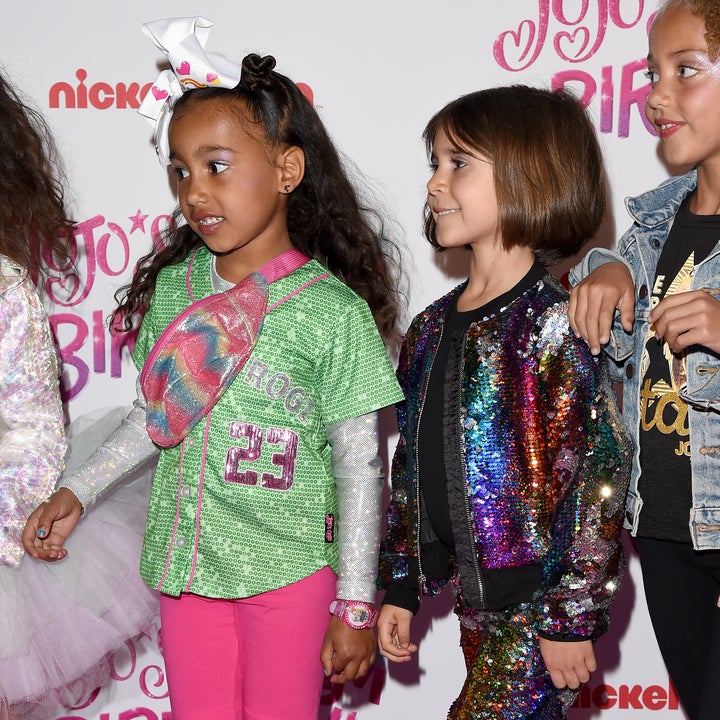 North West and Penelope Disick Pose on the Red Carpet at JoJo Siwa's 16th Birthday Party