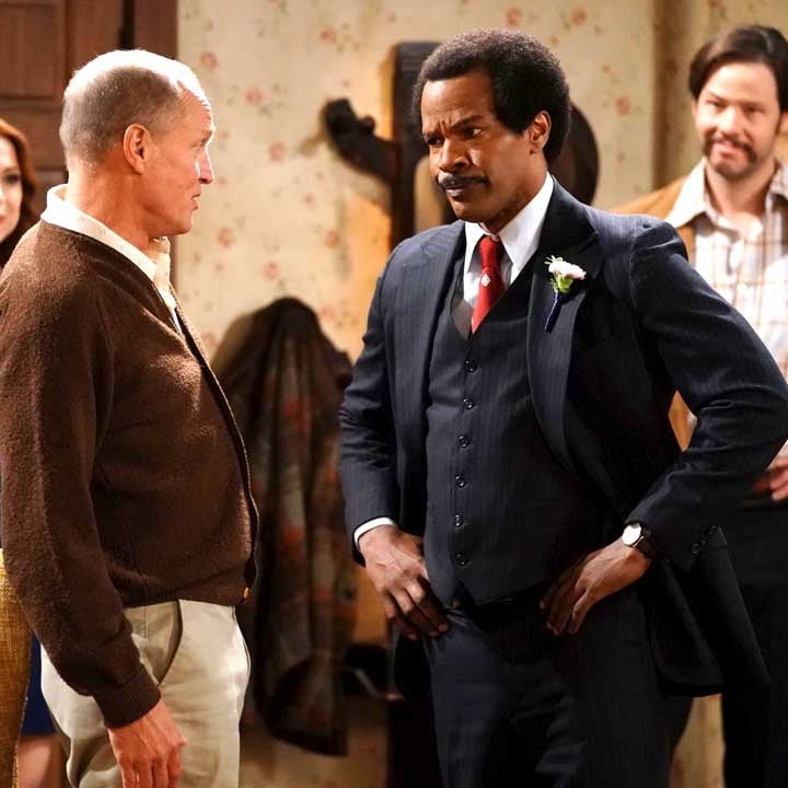 Jamie Foxx Hilariously Flubs Line in Live 'All in the Family' Remake and Recovers Like a Champ