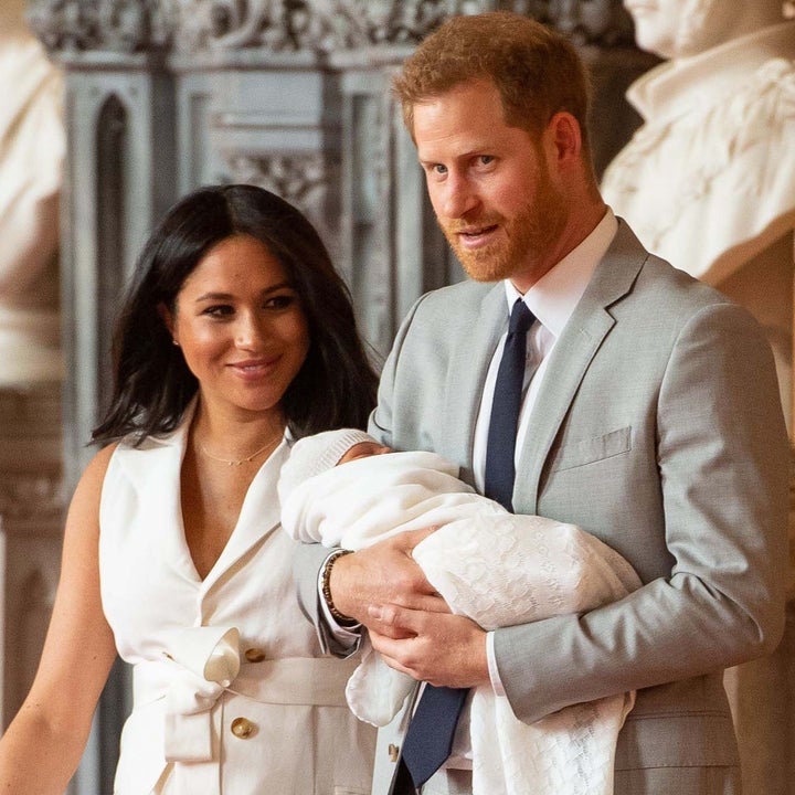 Meghan Markle Glows in First Photos With Prince Harry and Baby Sussex