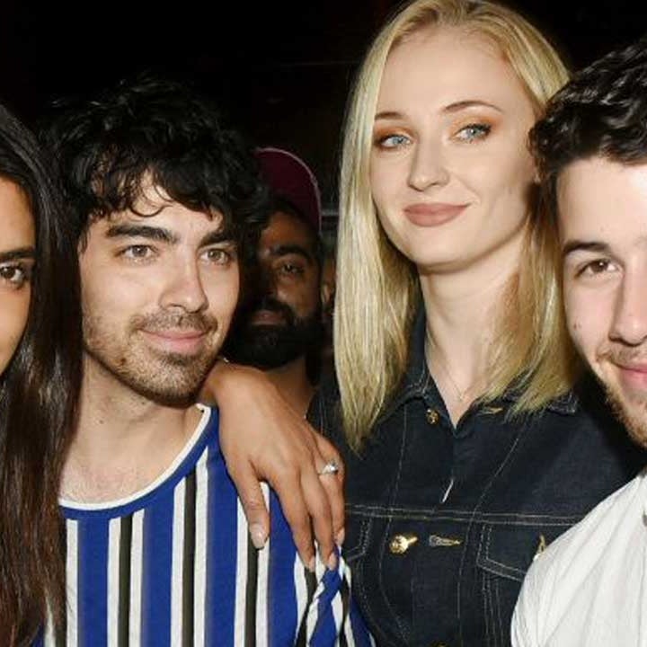 Sophie Turner & Priyanka Chopra Honor New Mother-in-Law at Family Gathering With Husbands Nick and Joe Jonas