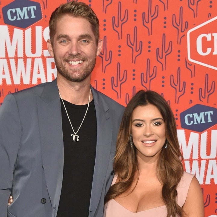 CMT Music Awards 2019: Brett Young Says He's 'On Cloud 9' as Wife Shows Off Baby Bump (Exclusive)