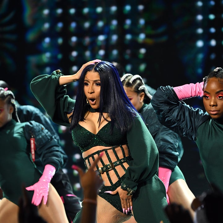 Cardi B Gives Husband Offset a Lap Dance During Sexy 2019 BET Awards Performance