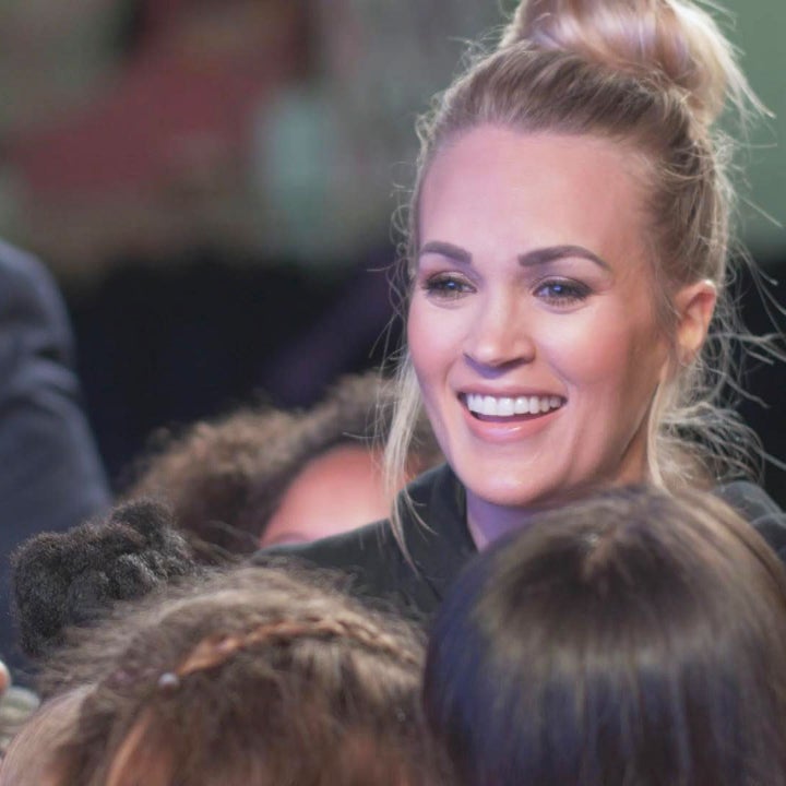 Carrie Underwood Surprises Super Fans at CMA Fest Rehearsal -- Watch!