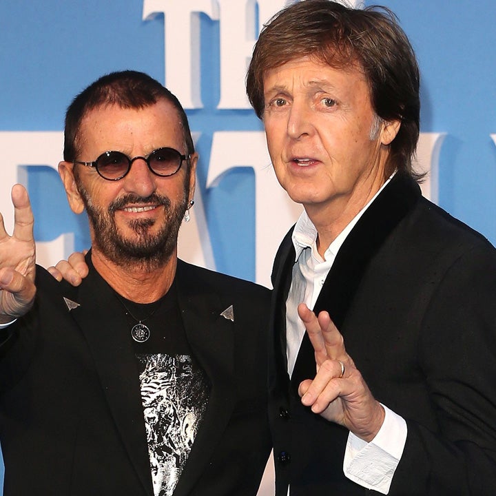 Ringo Starr and Paul McCartney Have a Beatles Reunion at Dodger Stadium